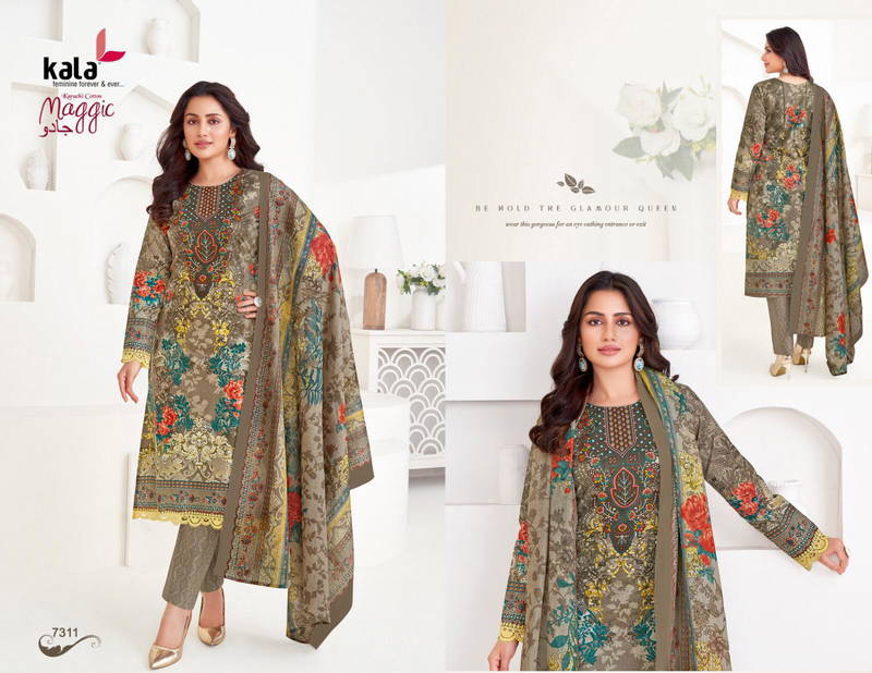 Kala Maggic Vol 22 Karachi Cotton Dress Material Collection